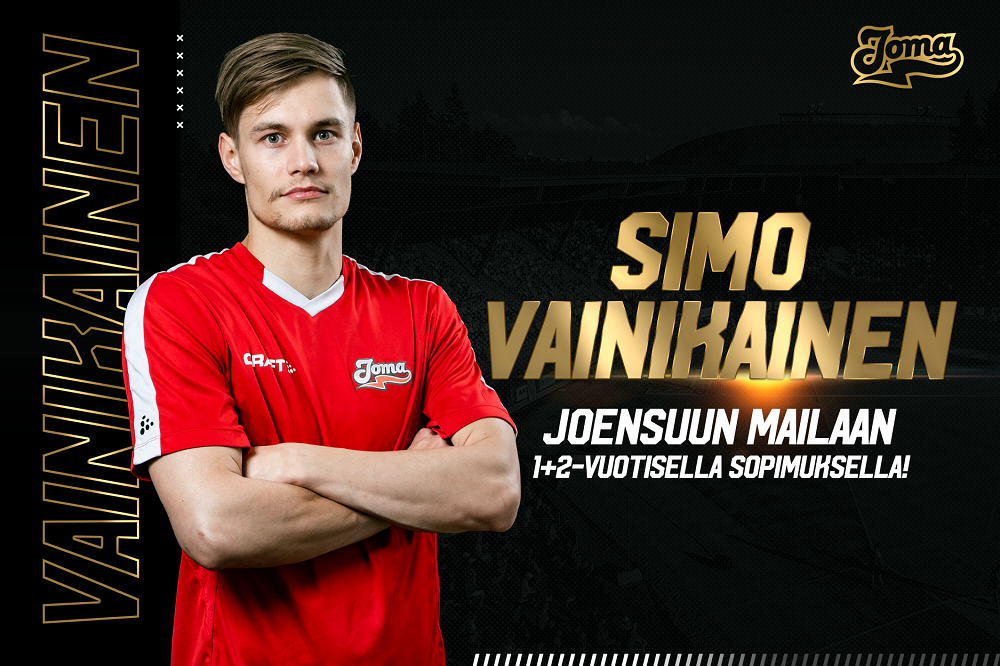 Vuoden tulokas Simo Vainikainen siirtyy Siilinjärveltä Joensuun Mailaan