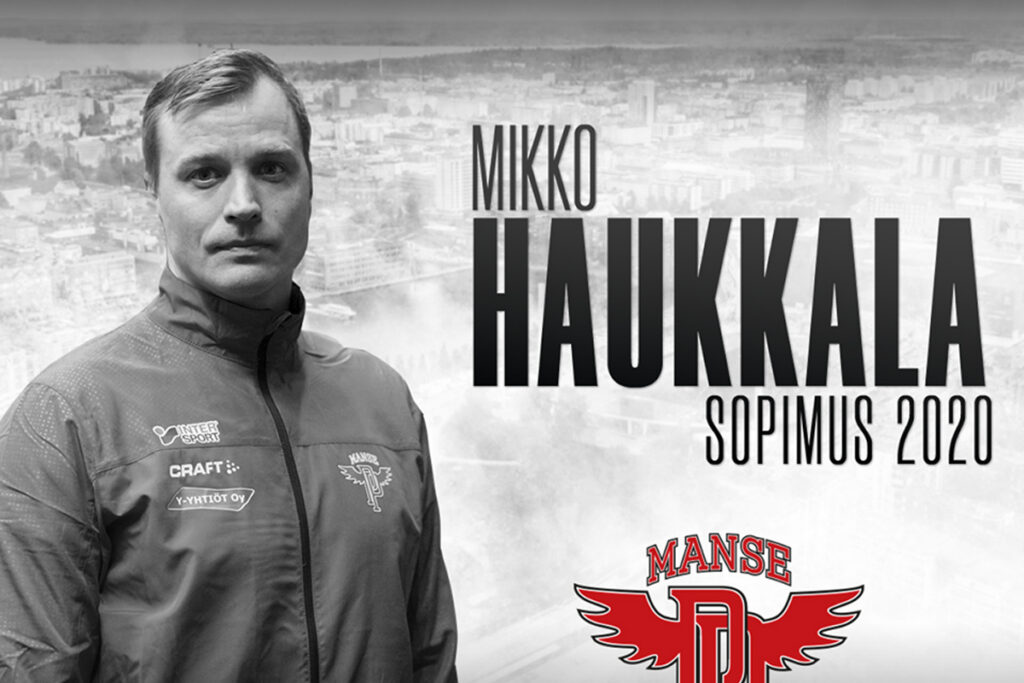 Mikko Haukkala siirtyy Seinäjoelta tamperelaisen Manse PP:n vahvuuteen