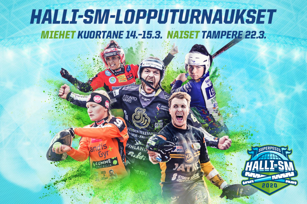 Neljä parasta tavoittelevat pesäpallon miesten ja naisten hallimestaruutta – otteluaikataulut julki!