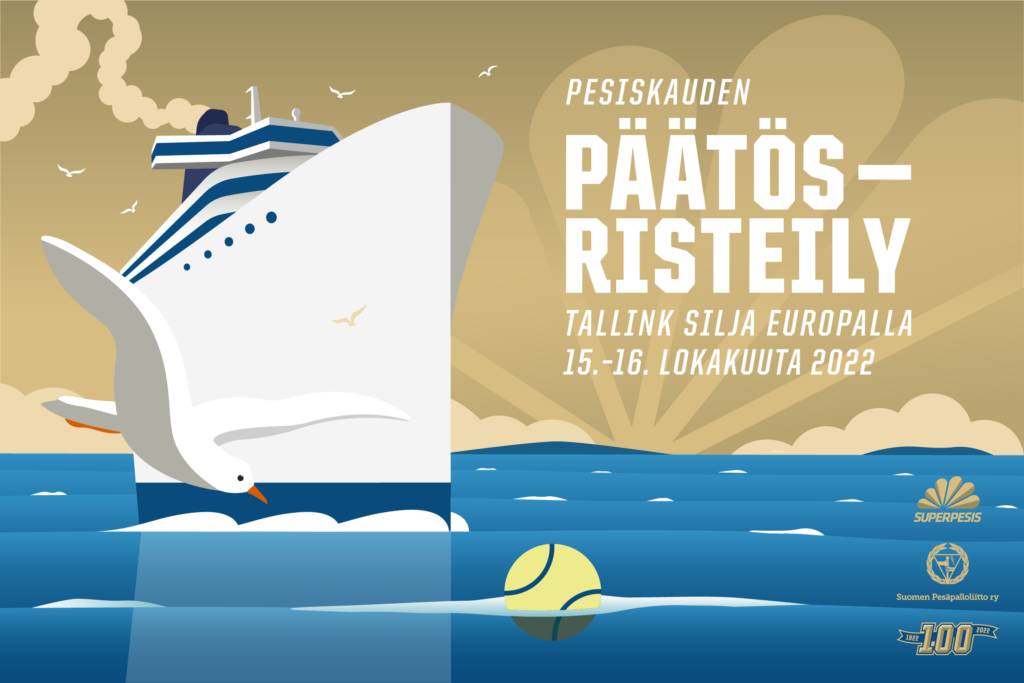 Pesäpallokauden päätösristeily risteillään lokakuussa