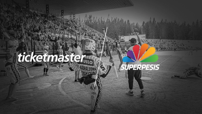 Superpesis ja Ticketmaster Suomi laajaan yhteistyöhön