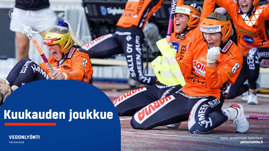 Kärkipään seurojen naiset muodostivat heinäkuun joukkueen